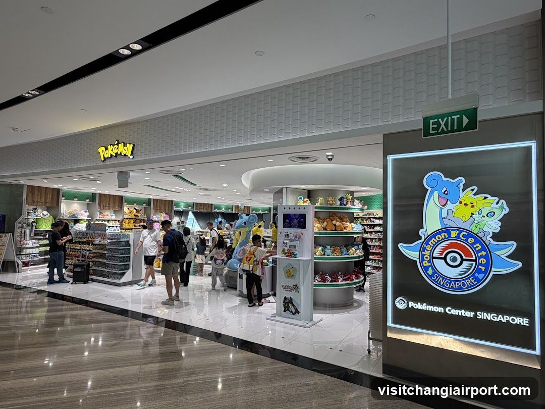 Pokemon Center Singapore Interior