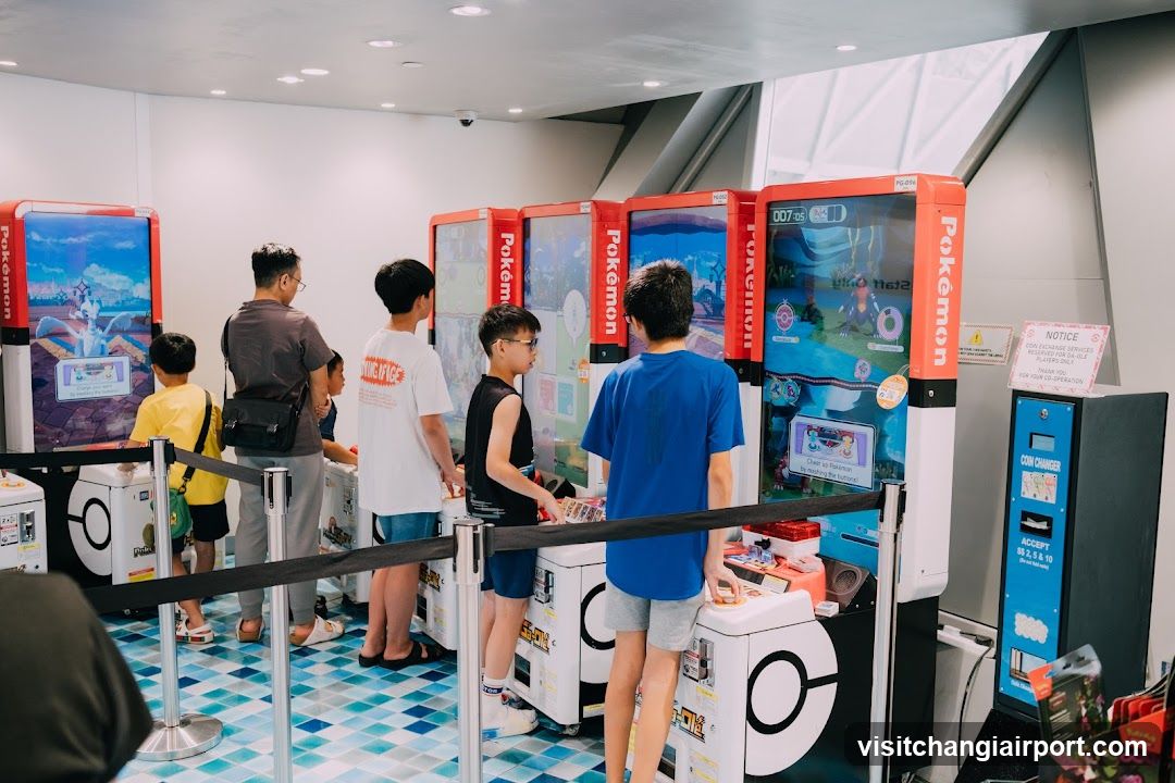 Pokemon Arcade Game Center Interior