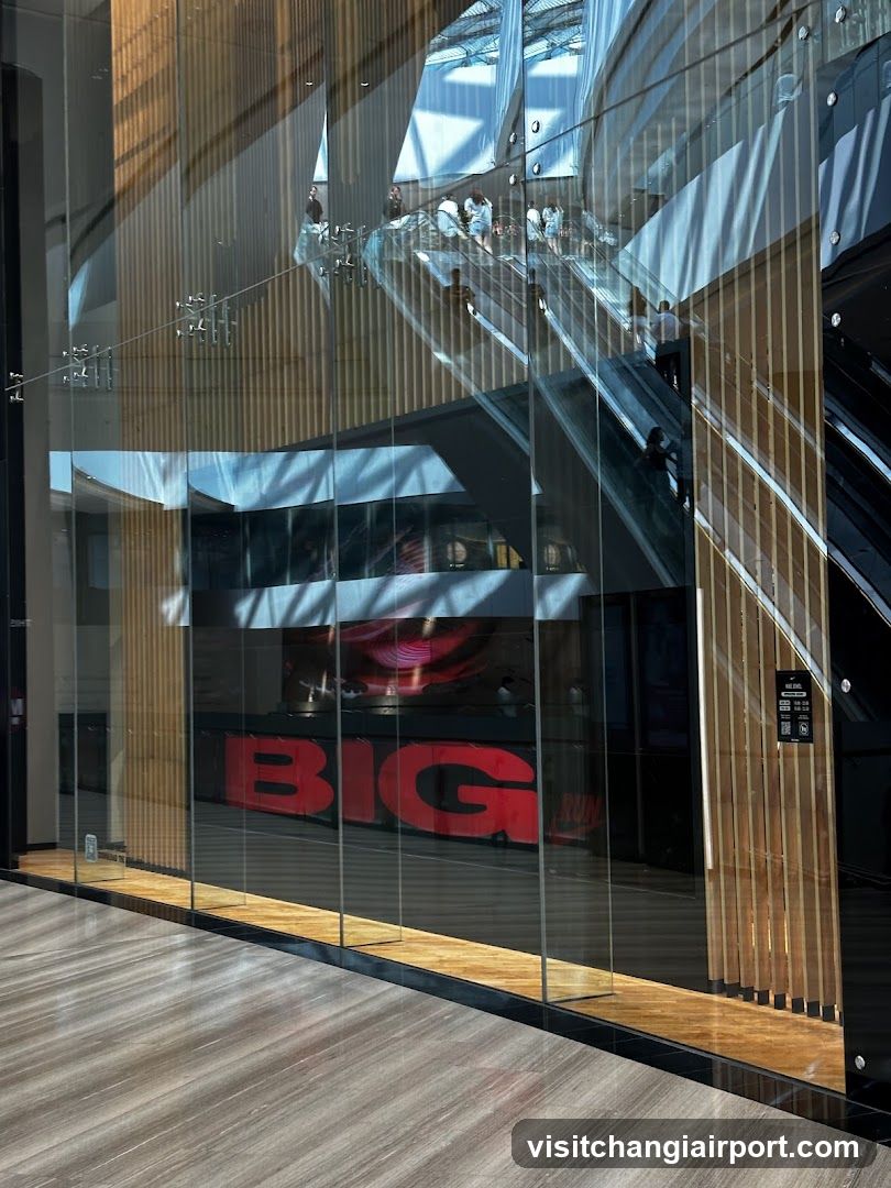 Interior View with 'BIG' Signage