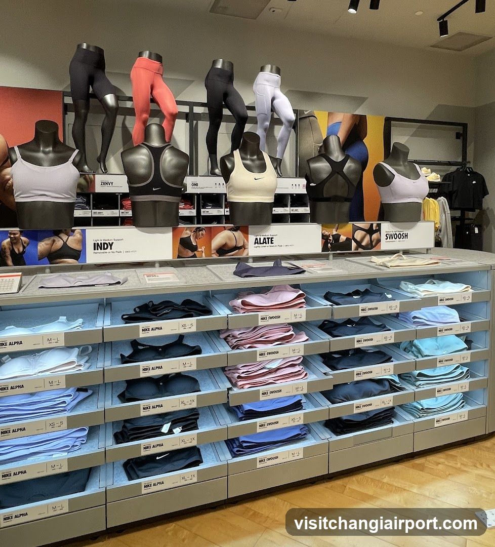 Sportswear Display Interior