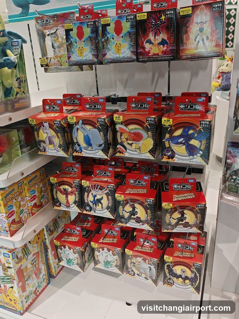 Pokemon Merchandise Display