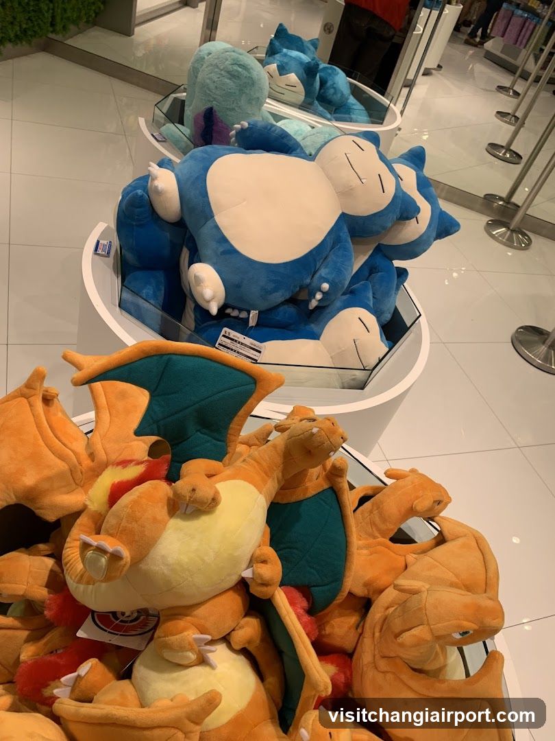 Pokemon Plush Toys Display