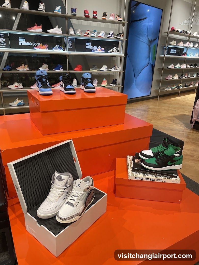 Nike Store Interior Display