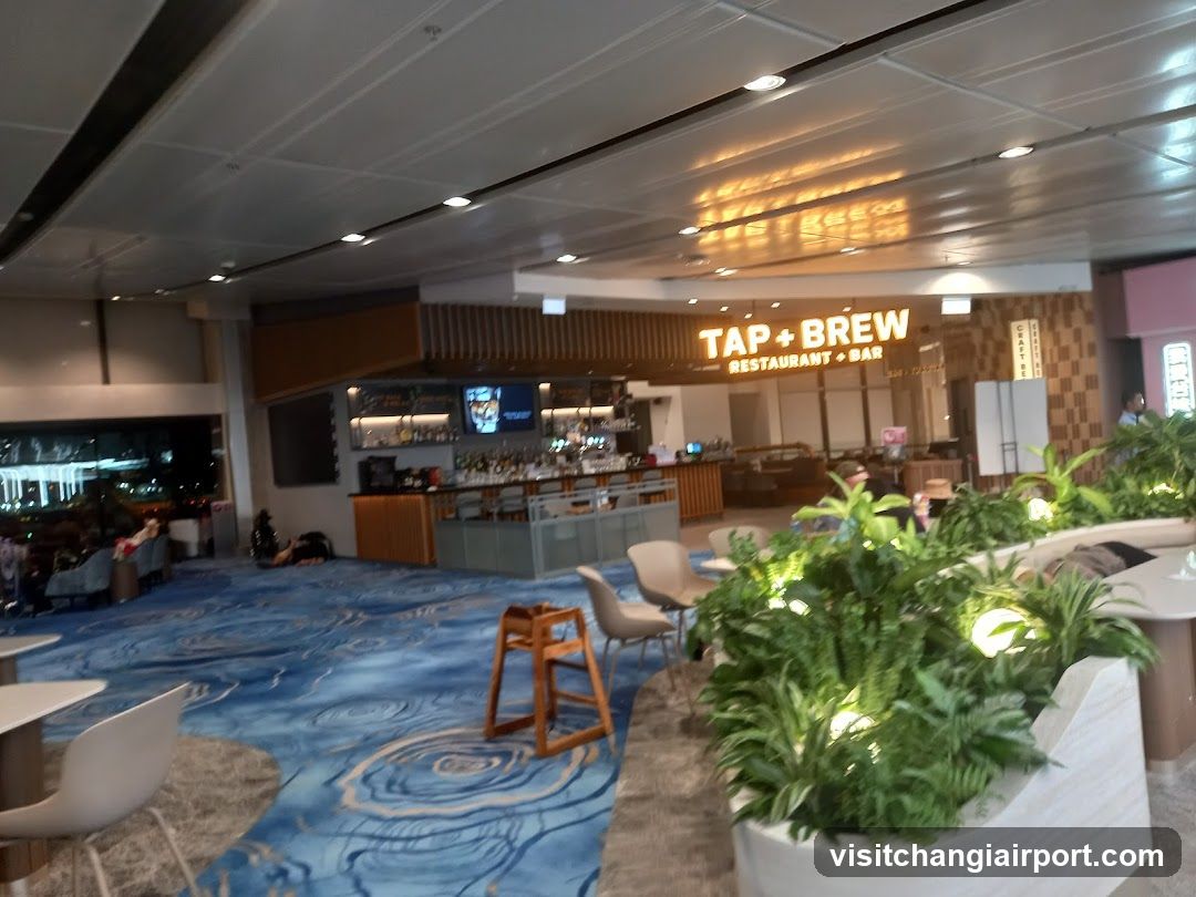 Tap + Brew Restaurant Interior