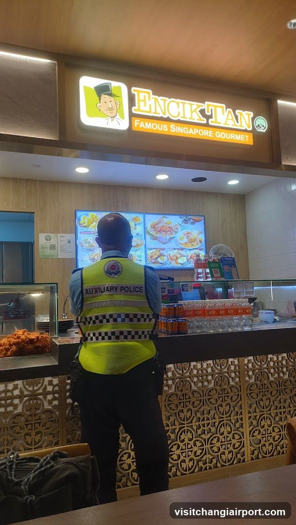 Encik Tan Food Stall Interior