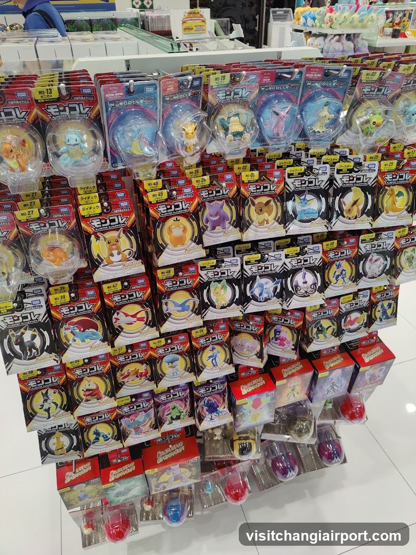 Pokémon Merchandise Display