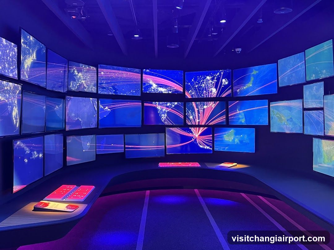Digital Control Room Interior