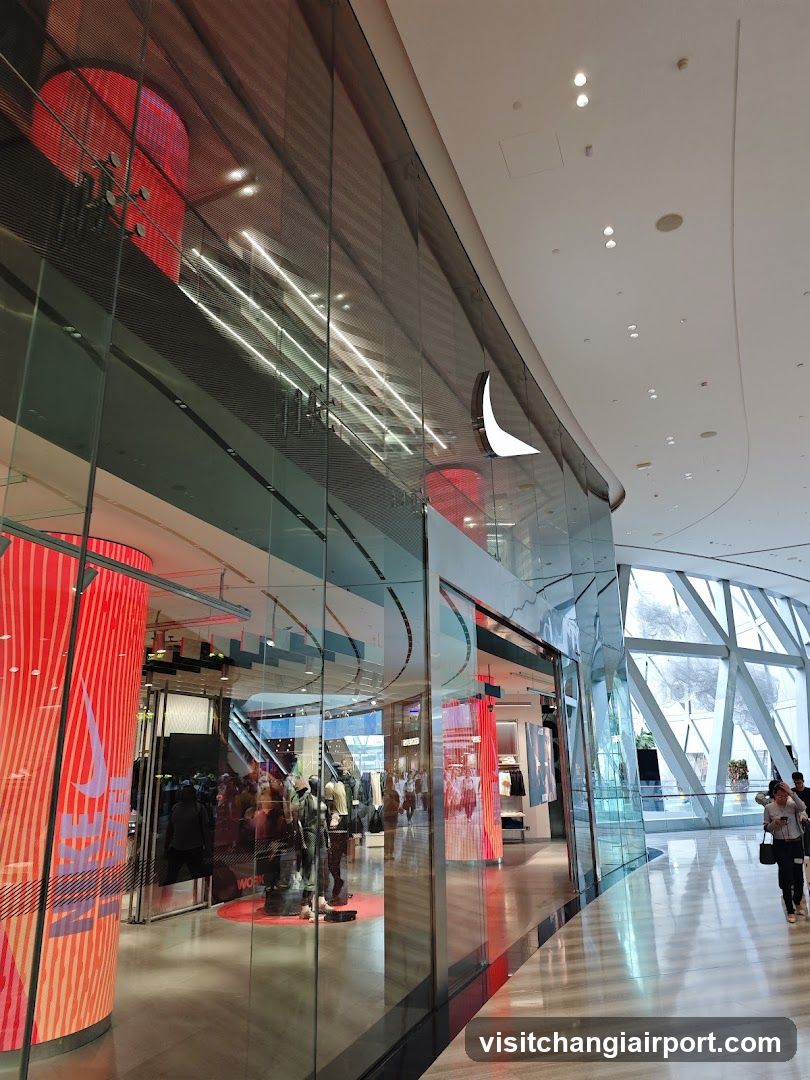 Nike Store Interior View