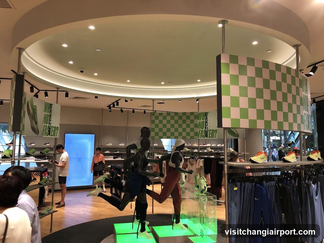 Nike Store Interior Display