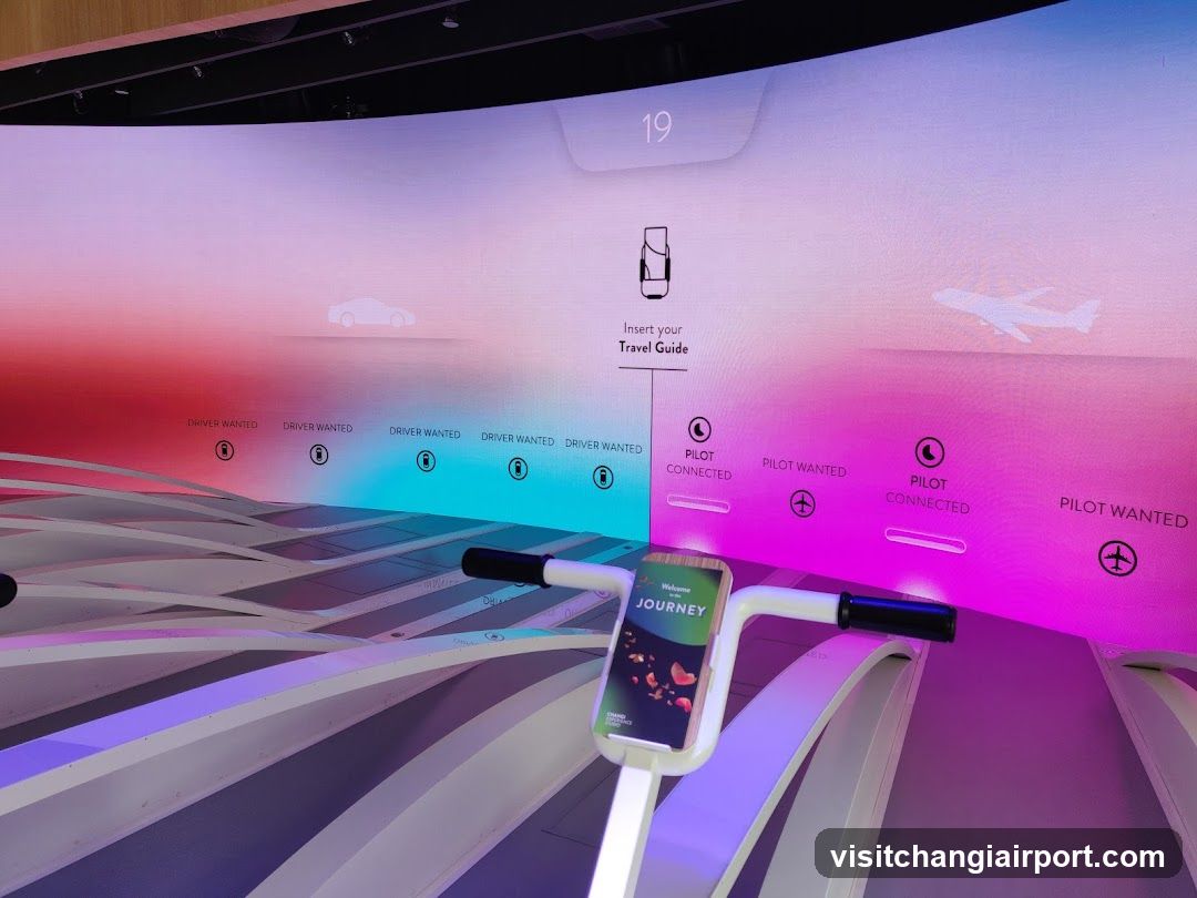 Interactive Travel Guide Display