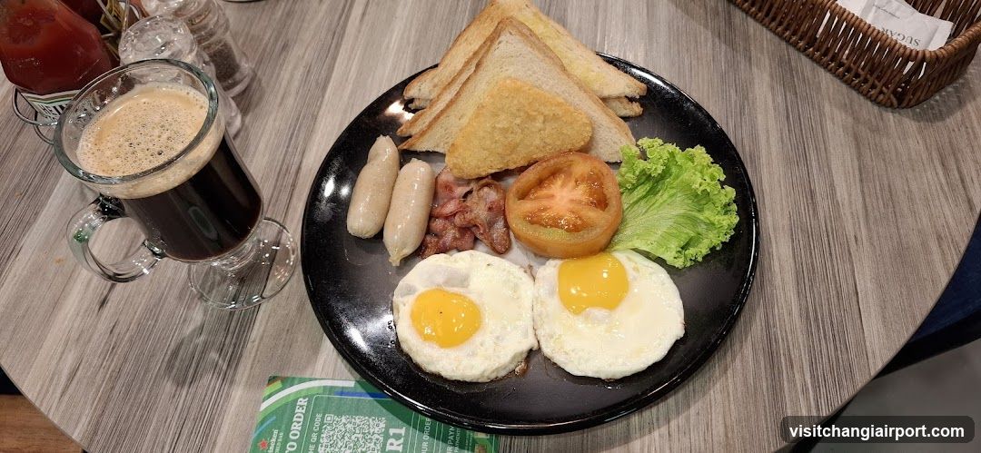 Breakfast Plate with Coffee