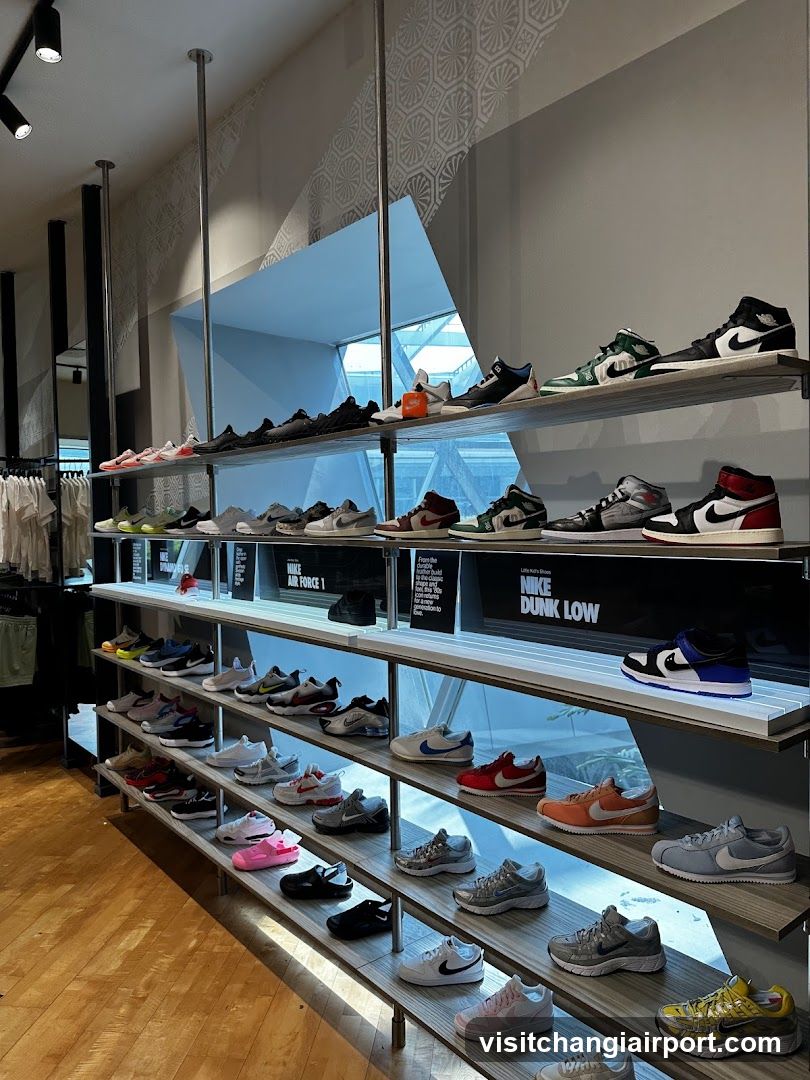 Nike Shoe Display Interior