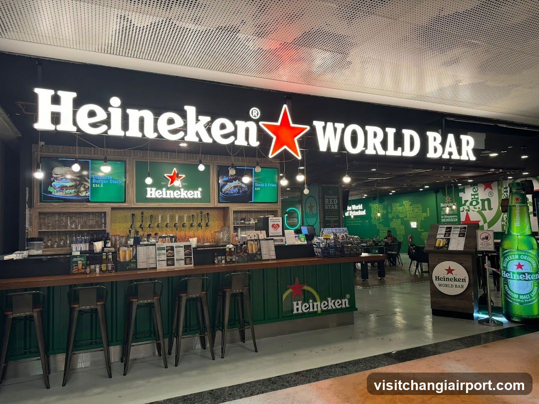 Heineken World Bar Interior