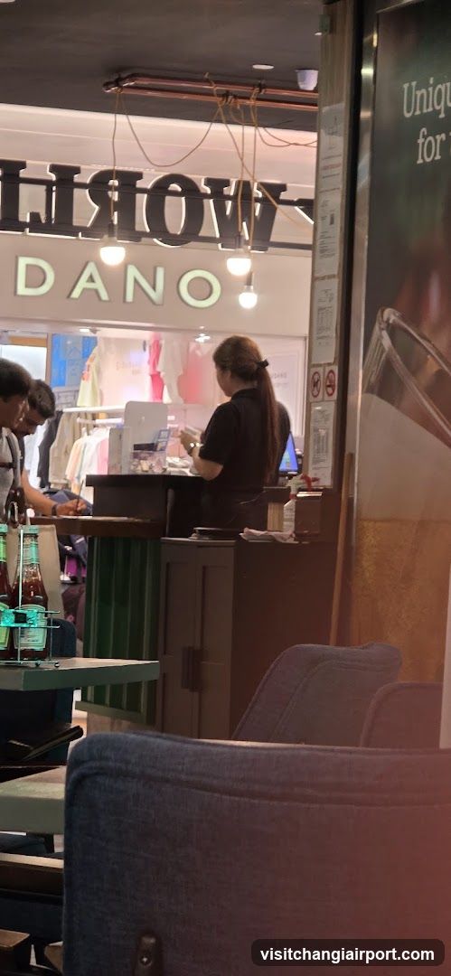 Interior View of a Store with Staff and Customers