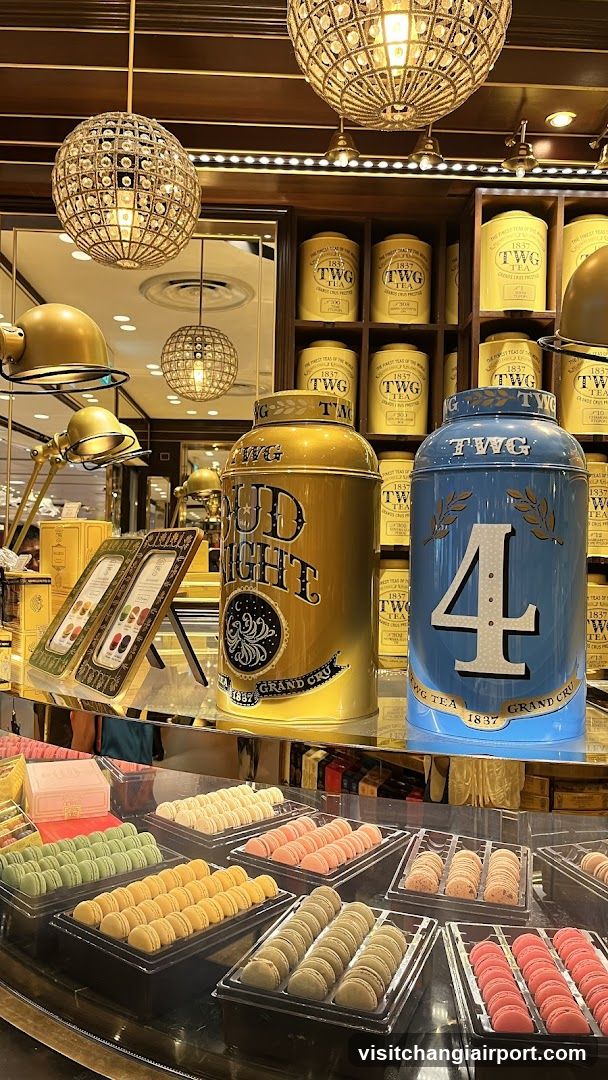 TWG Tea Display Counter