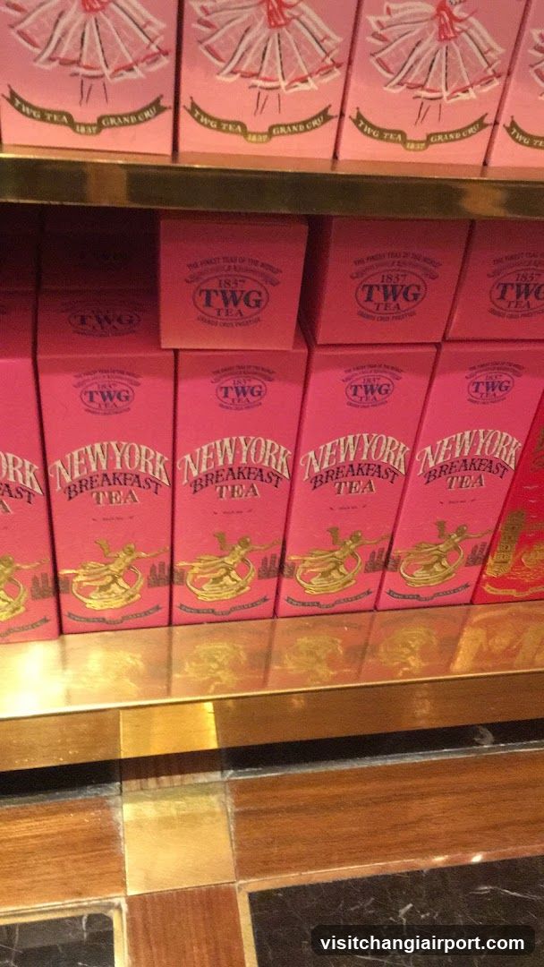 TWG Tea Display