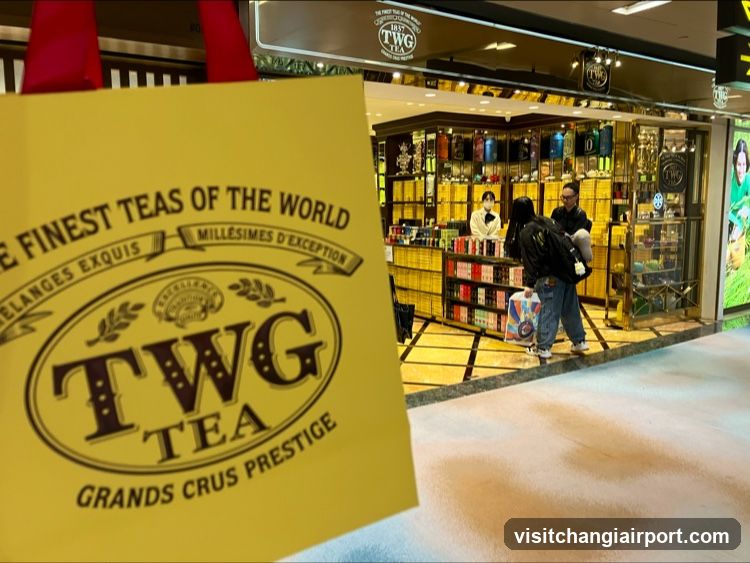 TWG Tea Store Interior and Bag
