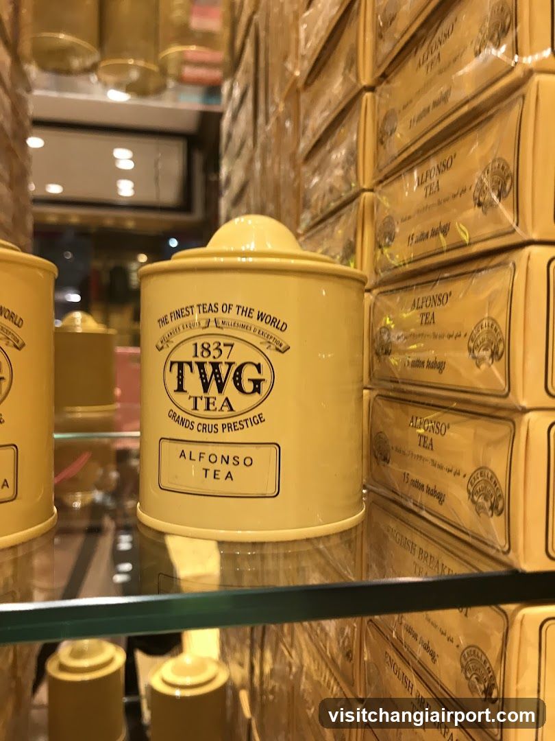 TWG Tea Display