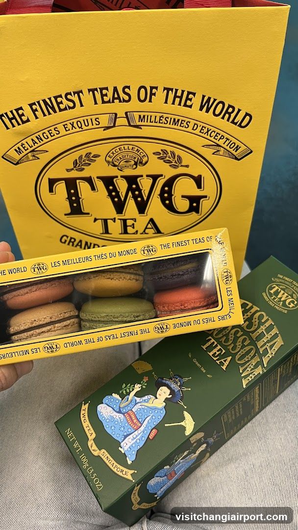 TWG Tea Products Display