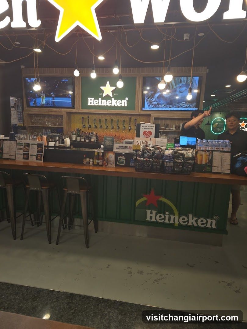 Heineken Bar Interior