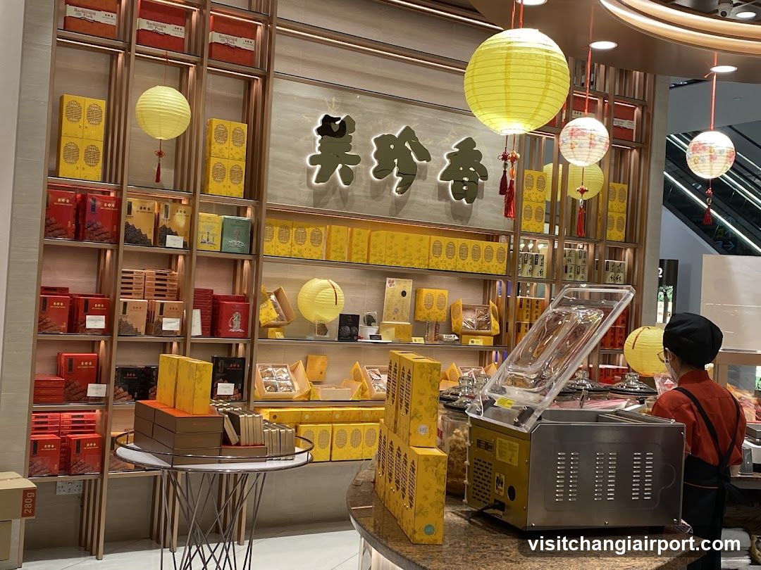 Interior of a traditional Chinese snack shop