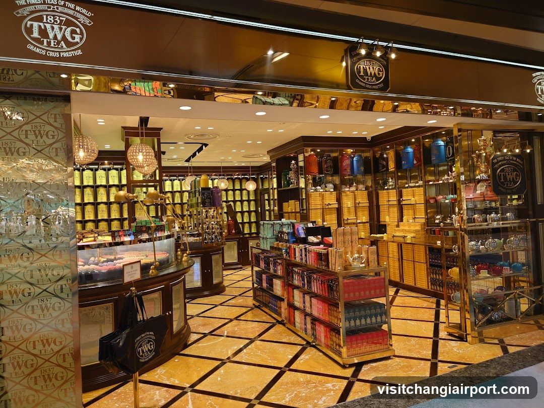 TWG Tea at Changi T2