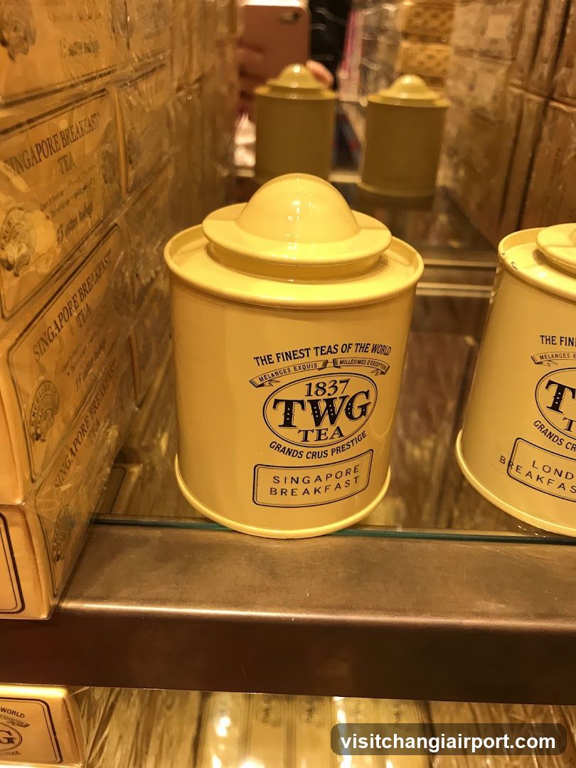 TWG Tea Display