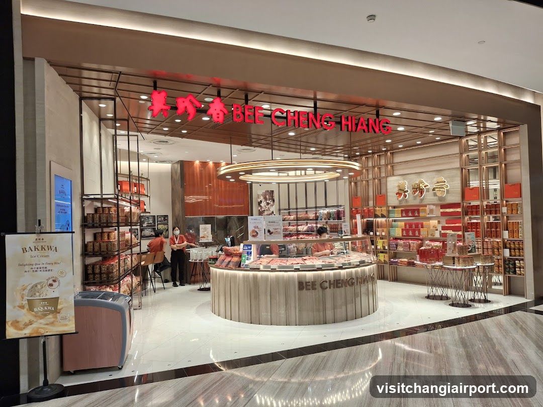 Bee Cheng Hiang Store Interior