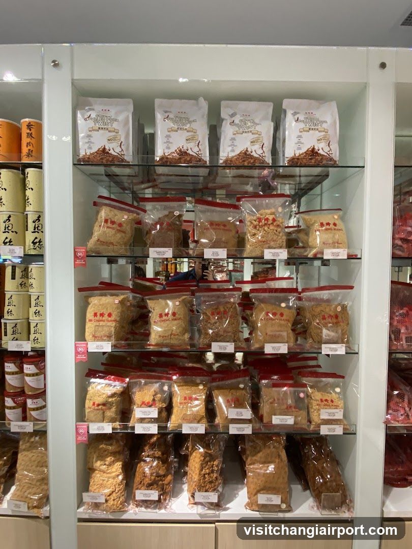 Dried Food Display Shelf