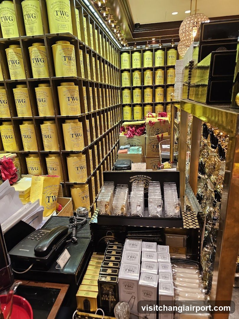 TWG Tea Shop Interior