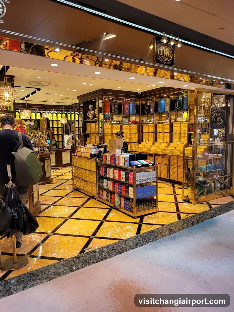 TWG Tea Store Interior