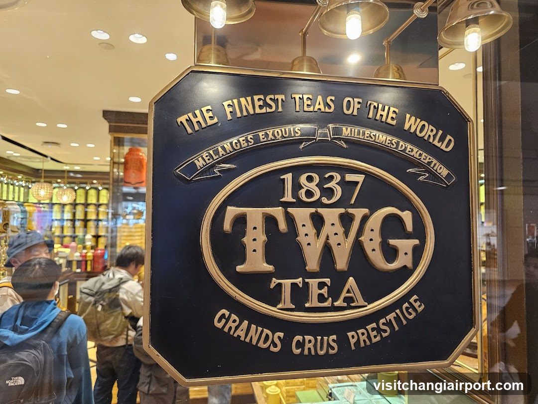 TWG Tea at Changi T2
