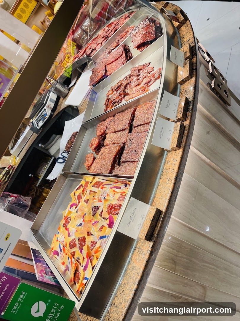 Dried Meat Display Case