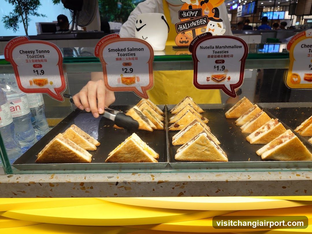 Toasted Sandwich Display