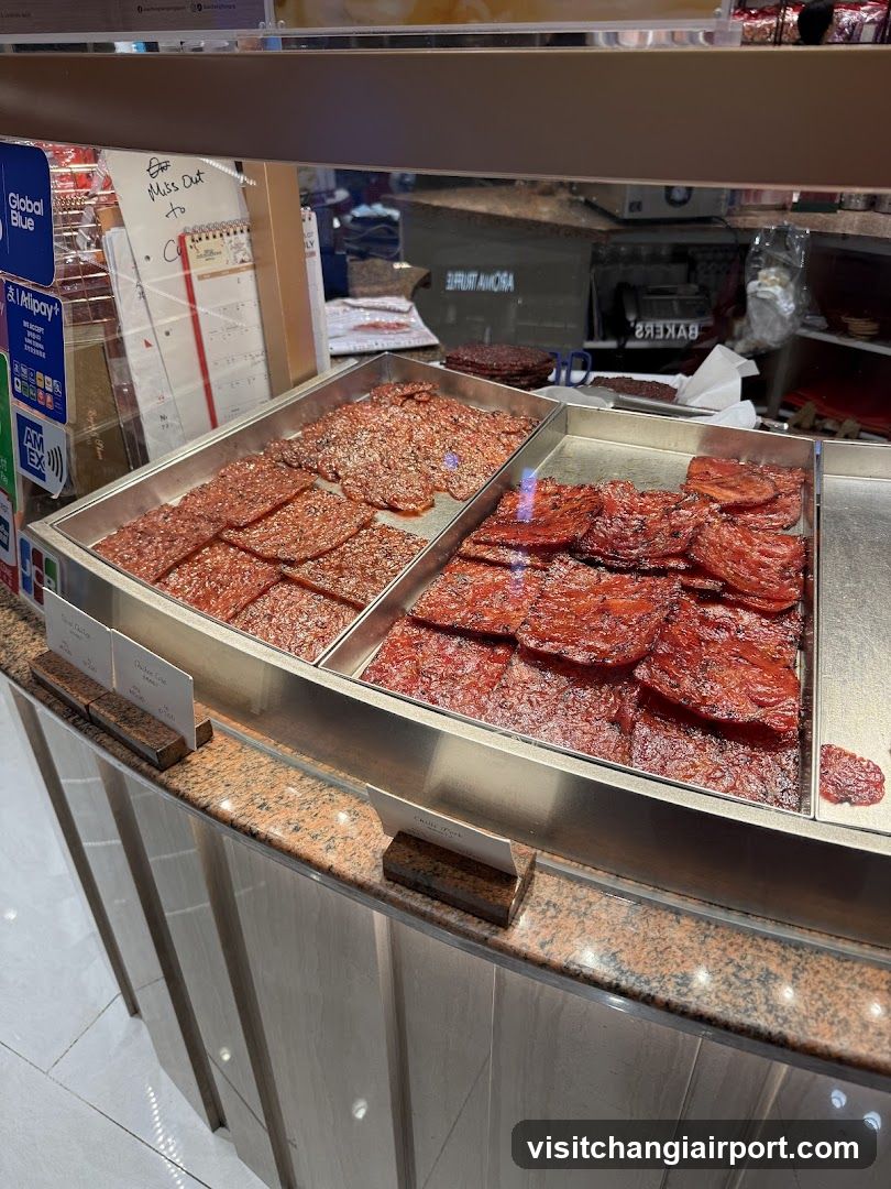 Dried Meat Display