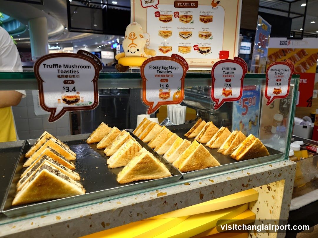 Toasted Sandwich Display