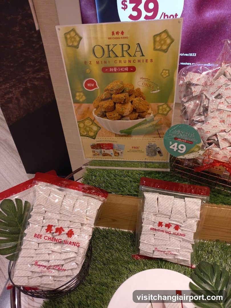 Okra Snack Display