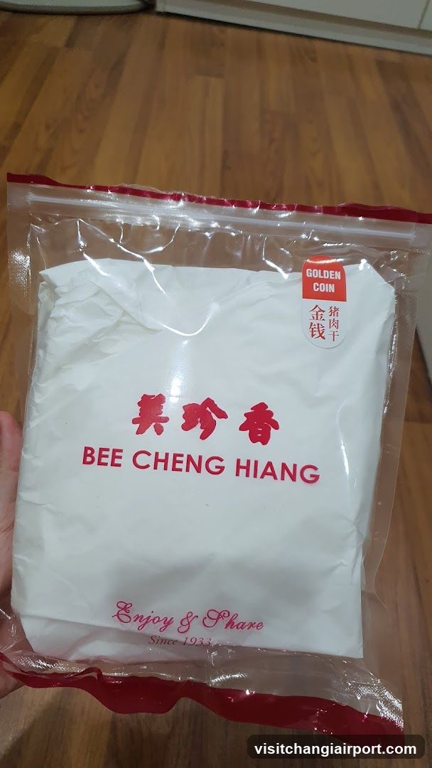 Bee Cheng Hiang Meat Product Package
