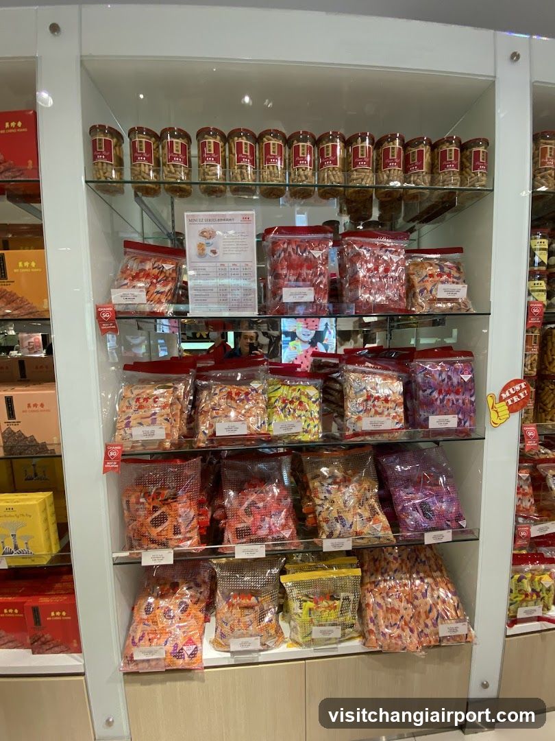 Candy and Snack Display Shelf