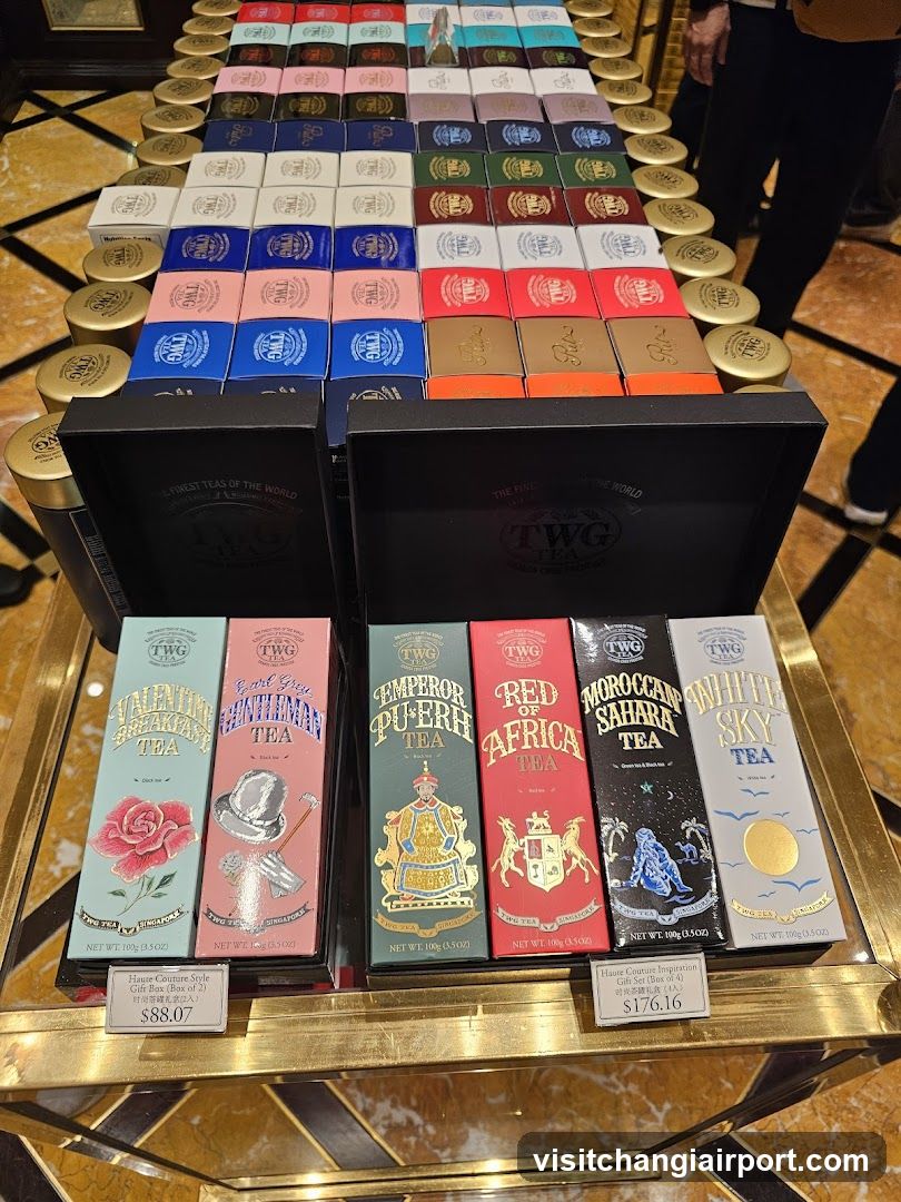 TWG Tea Display