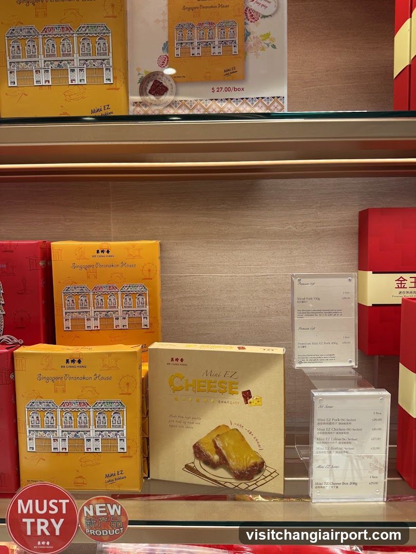 Singaporean Pastries Display