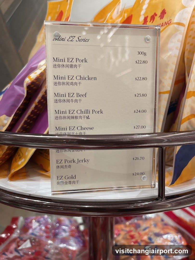 Mini EZ Series Meat Snacks Display