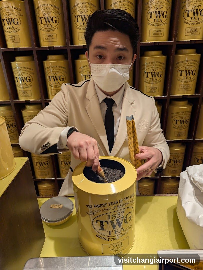 TWG Tea Shop Interior