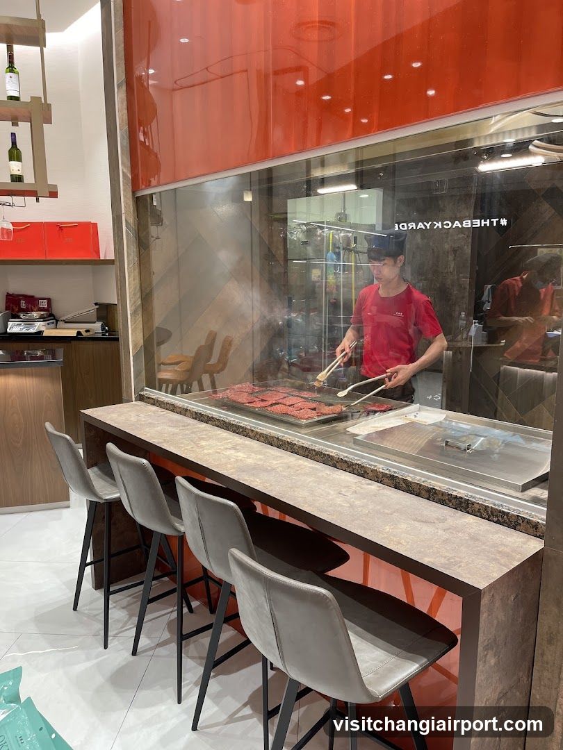 Grill Station Interior View