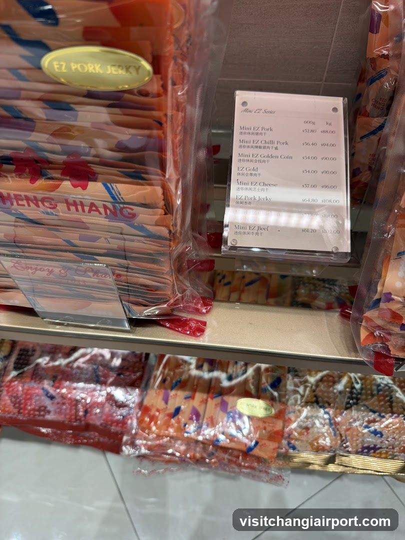 Pork Jerky Display