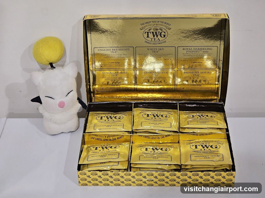 TWG Tea Gift Set with Plush Toy