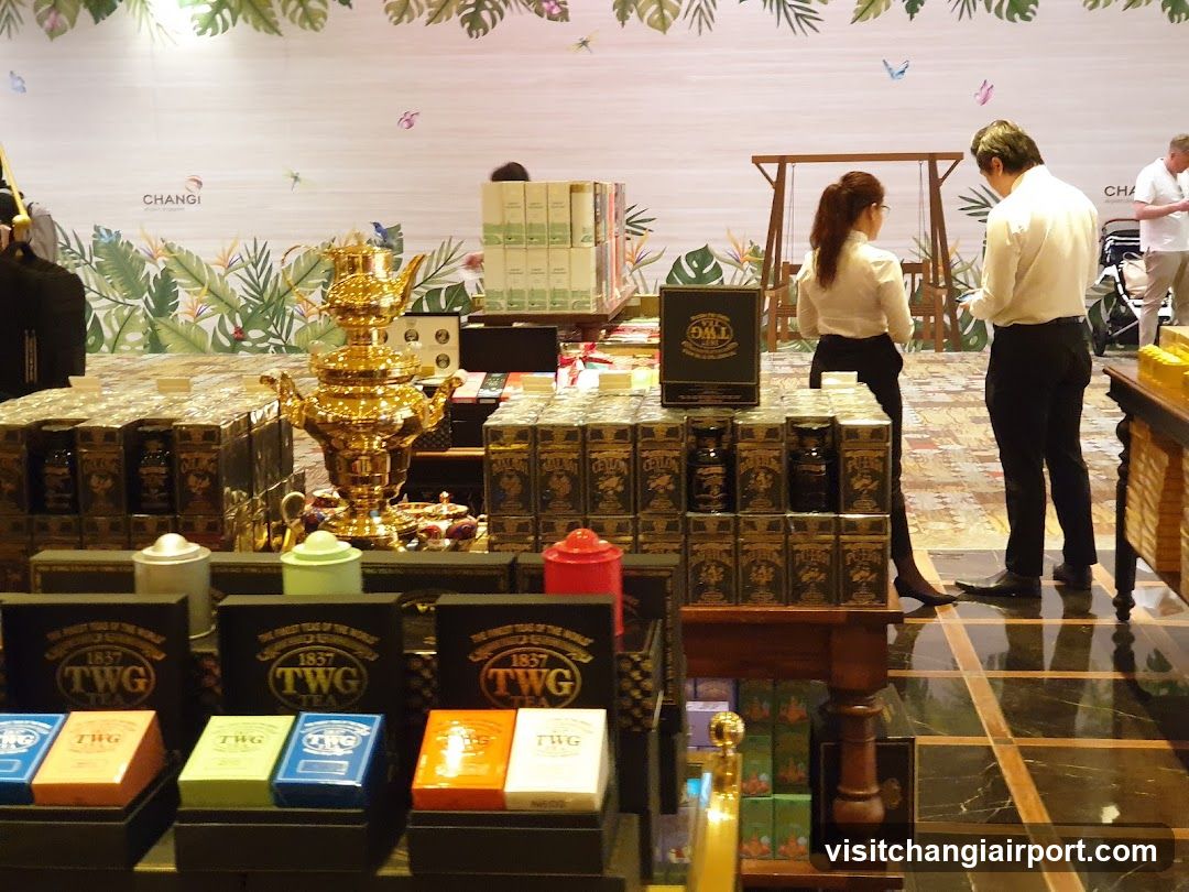 TWG Tea Shop Interior Display