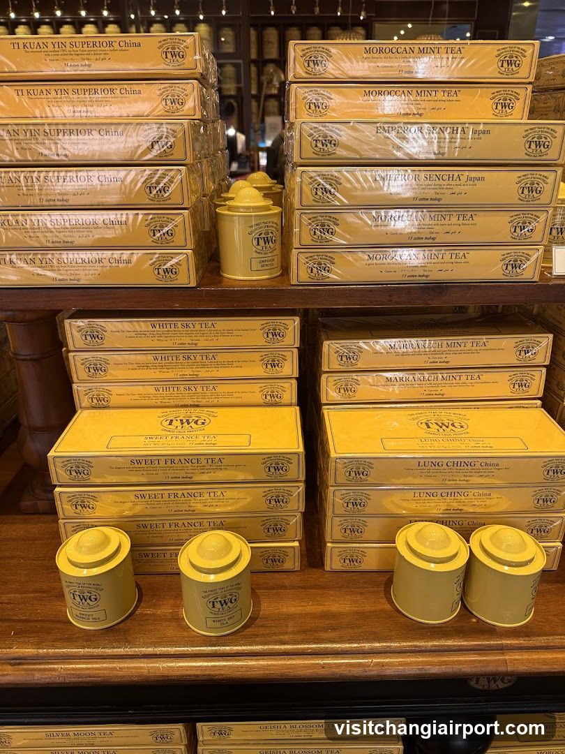 TWG Tea Display Shelf
