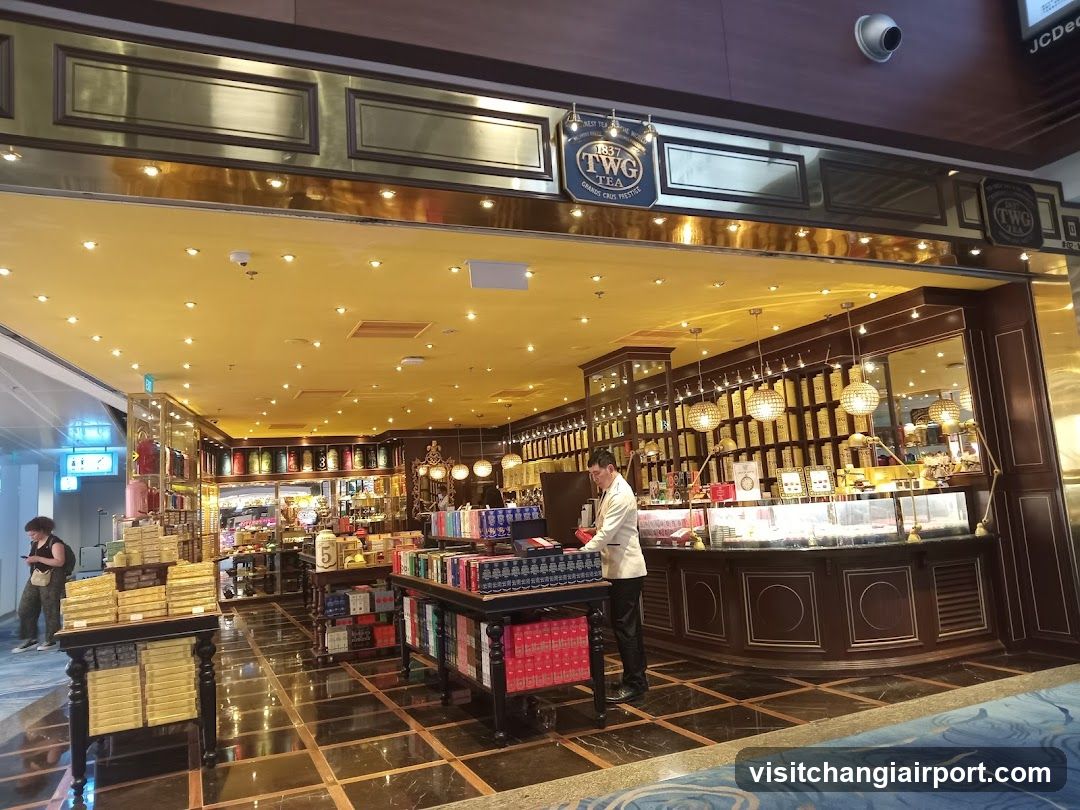 Tea Shop Interior Display