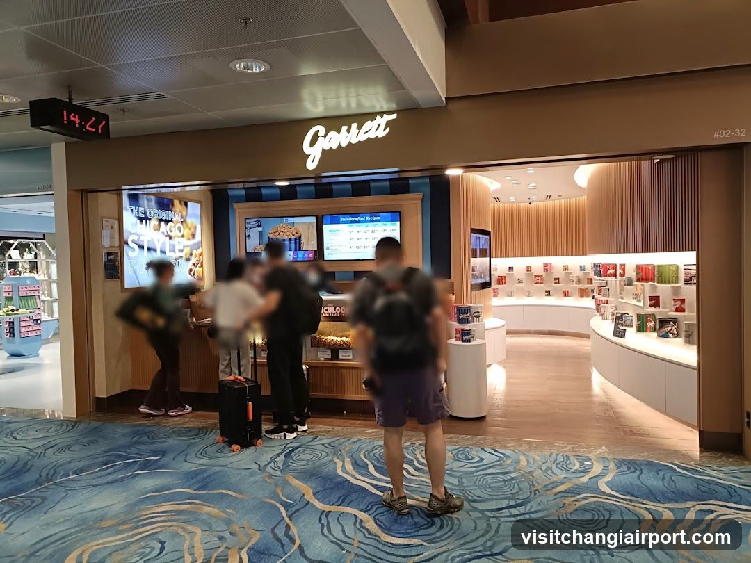 Garrett Popcorn Shops® - Changi Airport T1